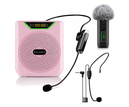 Głośnik przenośny MusicMate Wzmacniacz głosu MM-WG400-P VoicePower